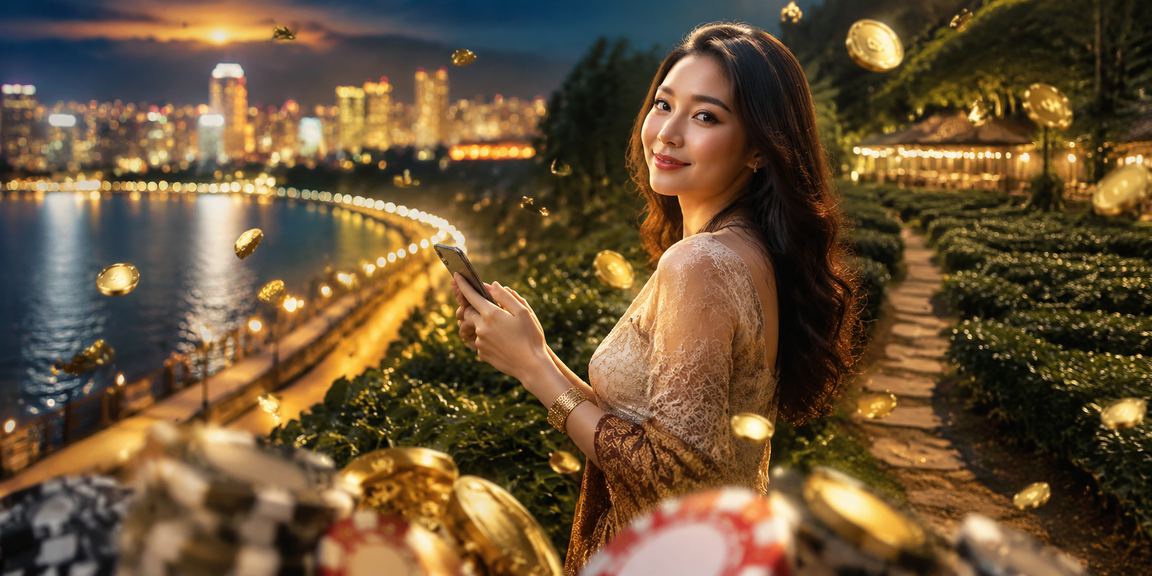 Pengguna mengakses kasino mudah alih u2wallet selepas log masuk